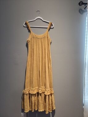 Yellow Maxi Sundress - Unbranded